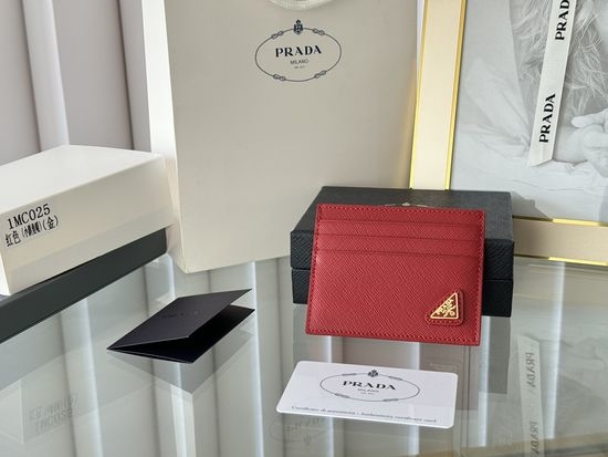 Prada Saffiano Leather Card Holder 1MC025
