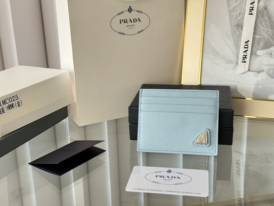 Prada Saffiano Leather Card Holder 1MC025