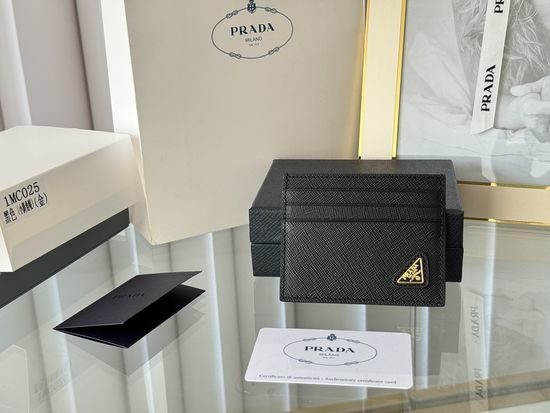 Prada Saffiano Leather Card Holder 1MC025