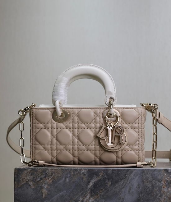 Christian Dior CD Lady DJoy Lambskin Quilted Bag 0540
