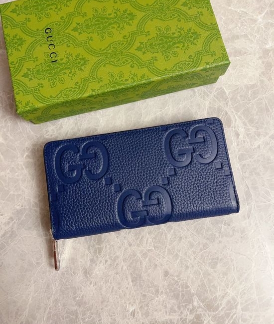 Gucci Ophidia Embossed G Zipper Clutch 739484