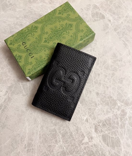 Gucci Card Holder Embossed G 739478