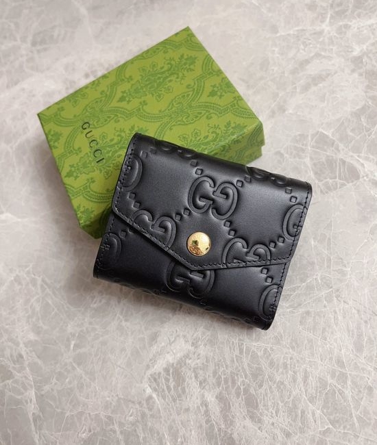 Gucci GG Pattern Short Wallet 772793