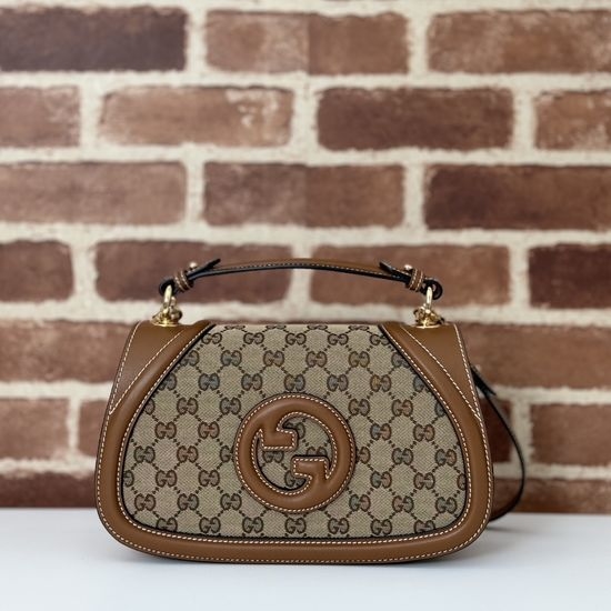 Gucci Handbag Apricot Brown 815714
