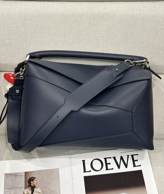 Loewe Puzzle Glossy Cowhide Handbag 8503