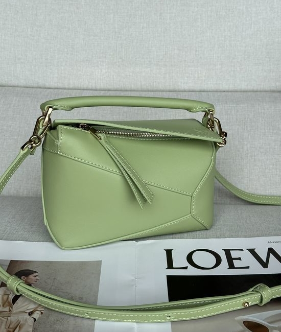 Loewe Puzzle Edge Mini Leather Handbag 3000b