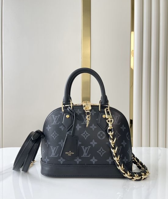 Louis Vuitton LV Alma BB Leather Handbag M12289