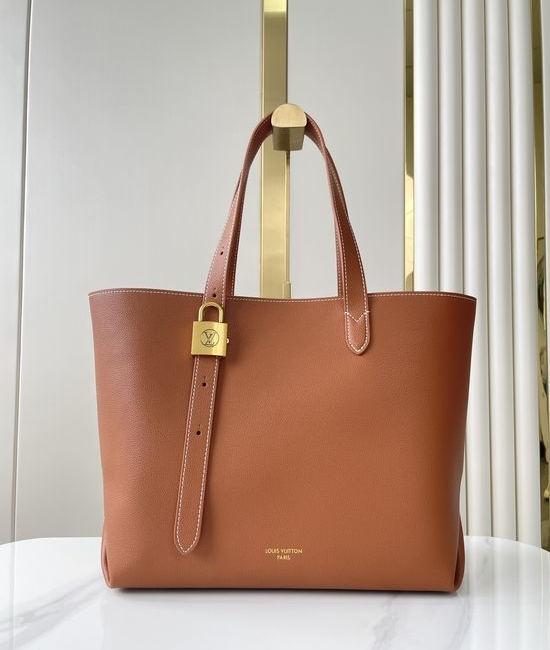 Louis Vuitton LV LOW KEY CABAS Leather Shopping Bag M25342
