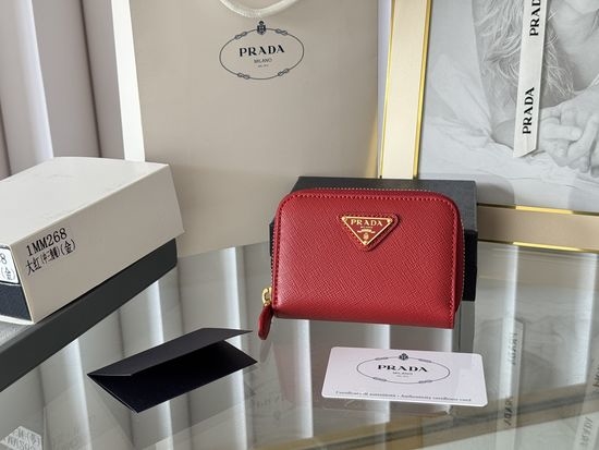 Prada Saffiano Leather Card Holder 1MM268