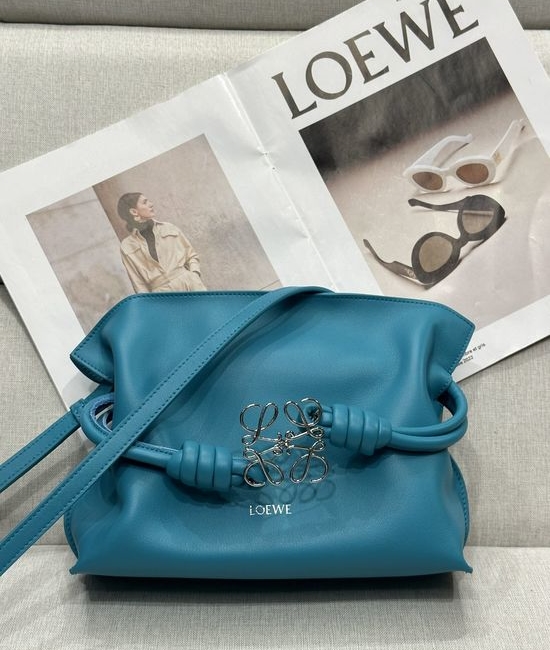 Loewe Flamenco Mini Nappa Leather Clutch 11050S