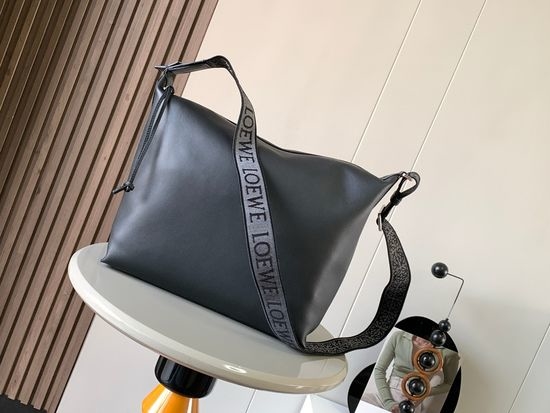 Loewe Cubi Leather Crossbody Bag 9010