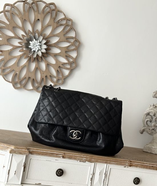 Chanel Vintage Cloud Caviar Leather Tote 14004