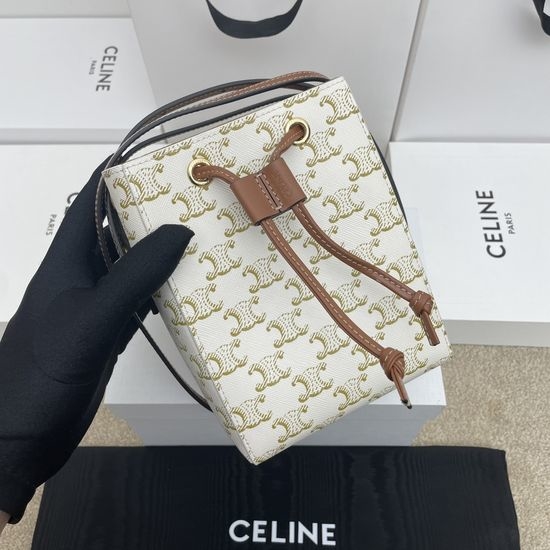 Celine SAILOR Logo Printed Mini Bag 10M742
