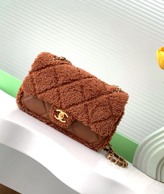 Chanel Teddy Lambskin CF Classic Bag AS5149