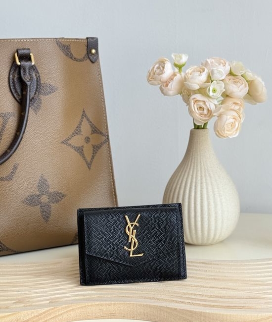 Yves Saint Laurent YSL Yves Saint Laurent YSL New Card Case with Coin Pocket 582305