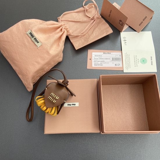 Miu Miu Leather Bag Charm 5TL498