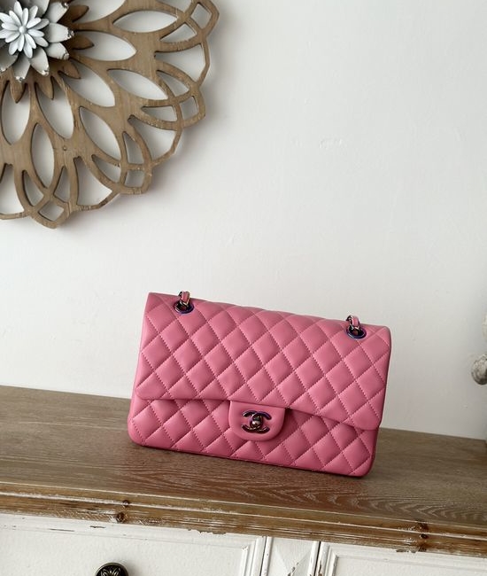 Chanel Lambskin Quilted Flap Bag 1112