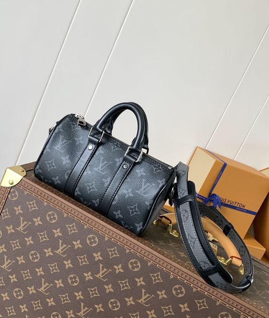 Louis Vuitton LV Aerogram Keepall XS Leather Travel Handbag M45947
