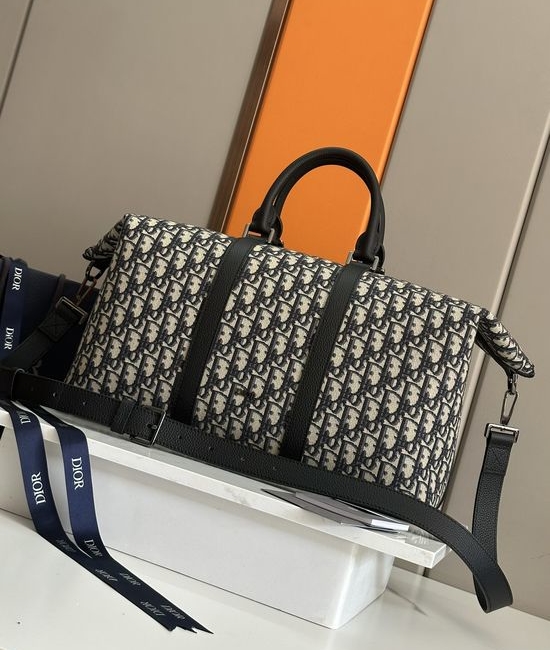 Christian Dior CD Weekender Oblique Printed Handbag 93385