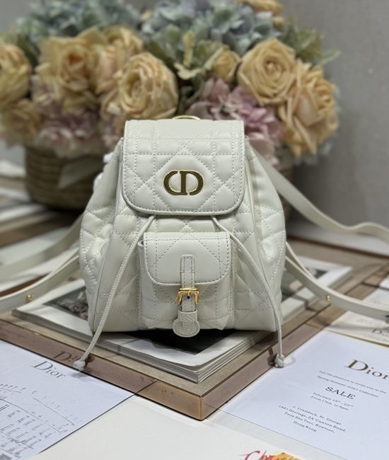 Christian Dior CD Small Christian Dior CD Caro Backpack 6302