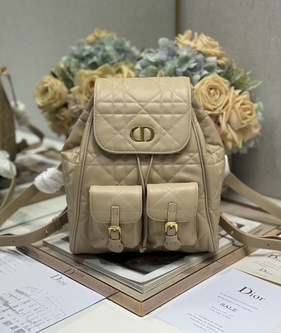 Christian Dior CD Caro Cannage Backpack 6301