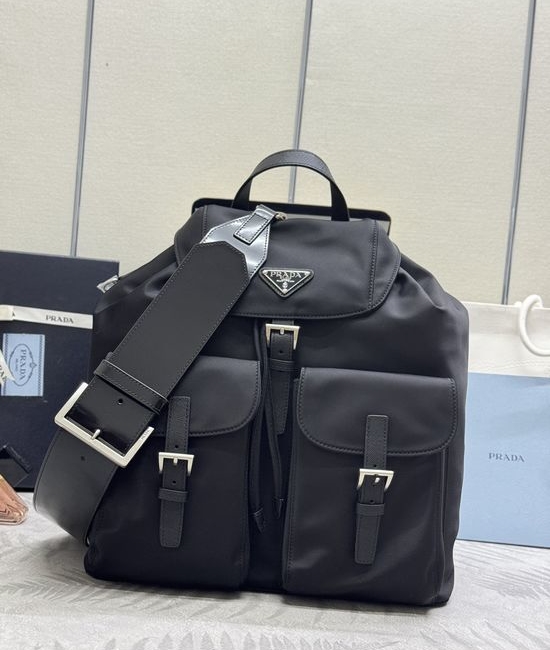 Prada Re-Nylon Backpack with Detachable Strap 2VZ110
