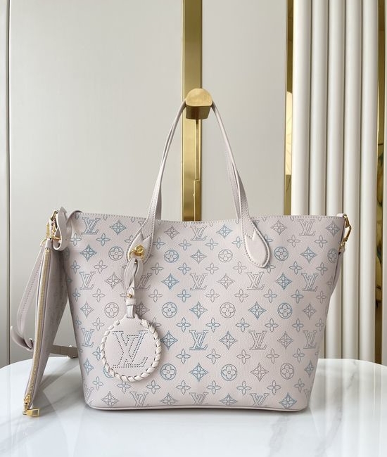 Louis Vuitton LV BLOSSOM Medium Hollowed Leather Tote Bag M12088