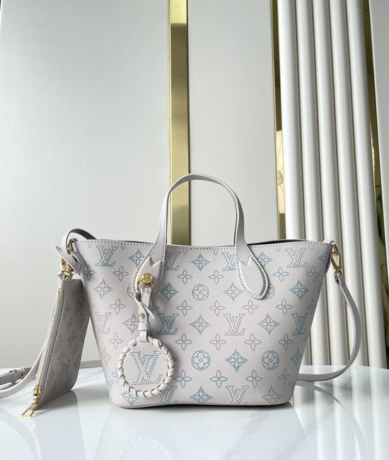 Louis Vuitton LV BLOSSOM Small Hollowed Leather Tote Bag M12088