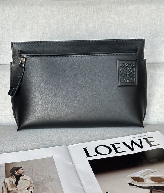 Loewe T Pouch Practical Zipper Bag with Anagram Patch 3059