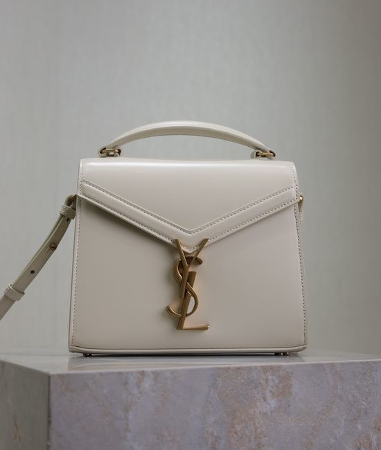 Yves Saint Laurent YSL Cassandra Mini Caviar Leather Bag 602716