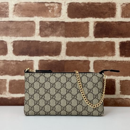 Gucci Coffee Black Handbag 779791