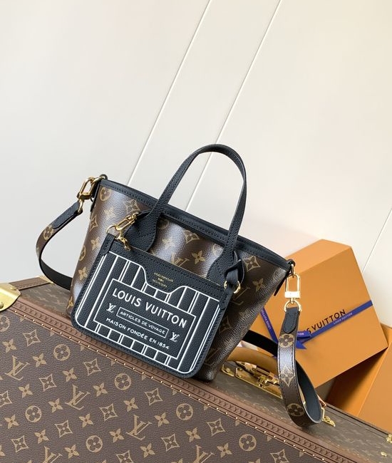 Louis Vuitton LV Neverfull Inside Out BB Handbag M12106