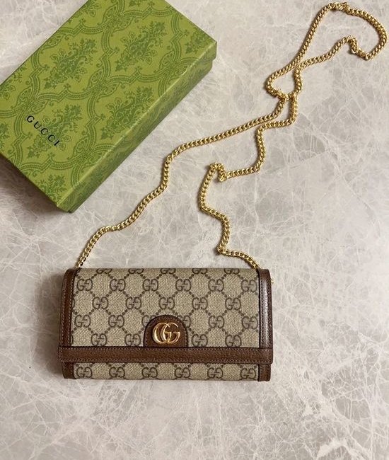 Gucci Ophidia GG Supreme Chain Crossbody Bag 772309
