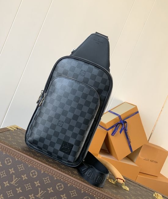Louis Vuitton LV Avenue Shoulder Bag Damier Graphite M45302 7510