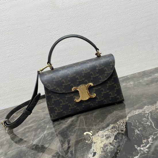 Celine TEEN NINO Top Layer Cowhide Handbag 118113