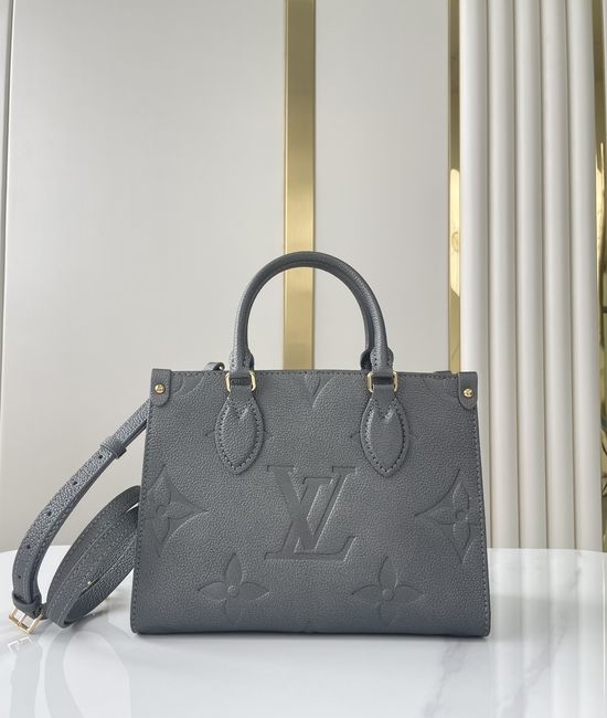 Louis Vuitton LV ONTHEGO Leather Tote Bag M12886