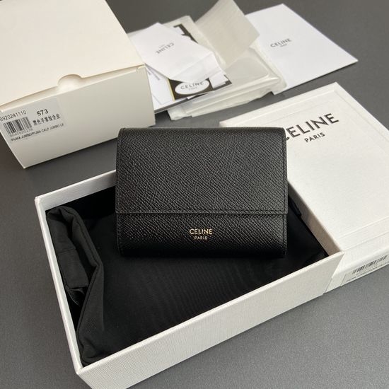 Celine Grained Calfskin Wallet 10H573