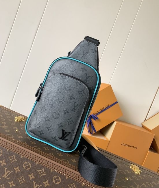 Louis Vuitton LV Avenue Small Shoulder Bag Monogram Eclipse M11703