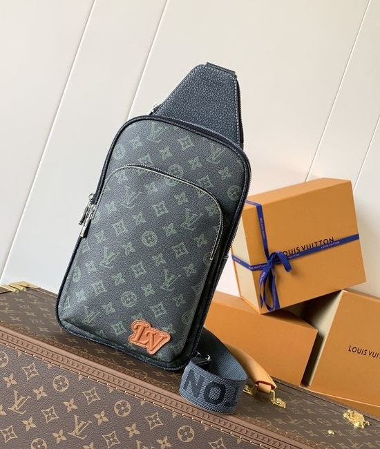 Louis Vuitton LV AVENUE Damier Graphite Shoulder Bag M46344