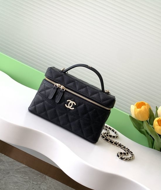 Chanel Lunch Box Bag Grained Calfskin AP4507