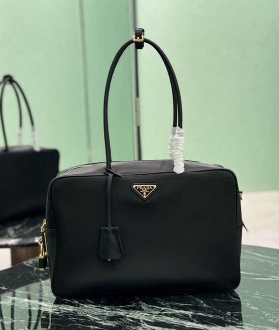 Prada Tessuto Tocker Lock Handbag 1BB131