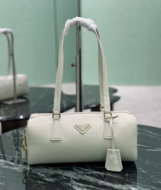 Prada Padlock Handbag Calfskin Leather Bag 1BB127