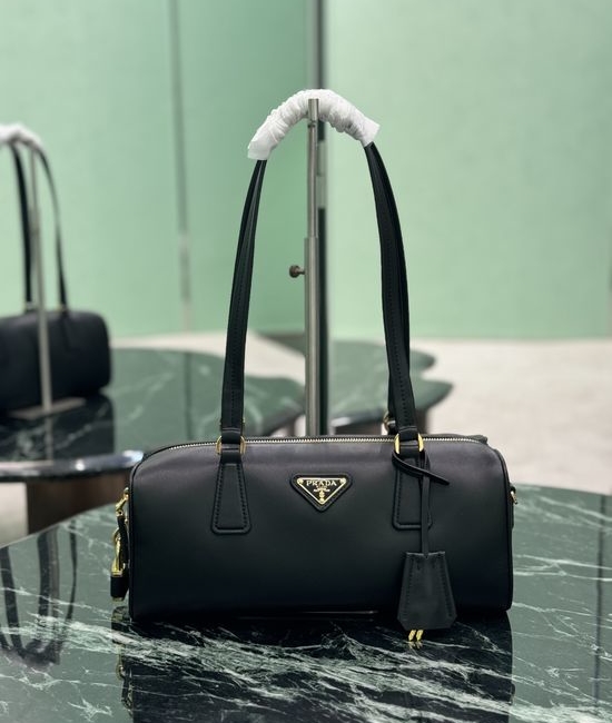 Prada Padlock Handbag Calfskin Leather Bag 1BB127