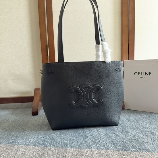 Celine CABAS ANAIS Grained Leather Tote Bag 118233