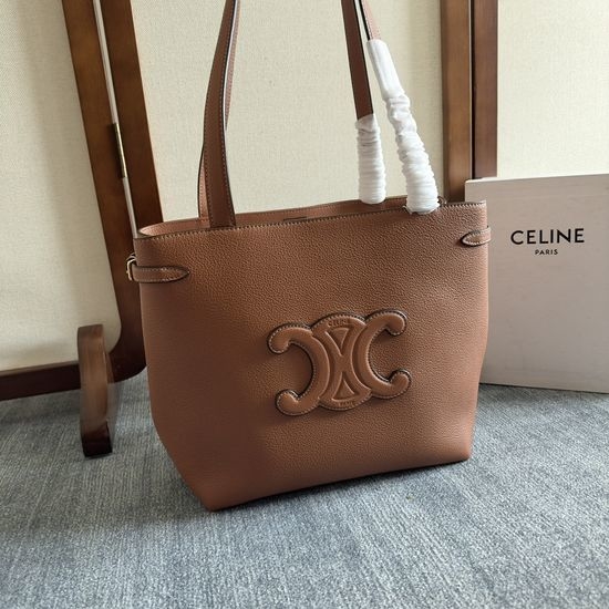 Celine CABAS ANAIS Grained Calfskin Tote Bag 118233