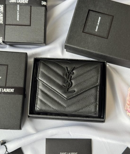 Yves Saint Laurent YSL SLP Trifold Wallet 403943