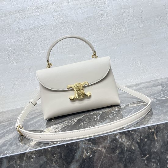 Celine TEEN NINO Smooth Glossy Leather Handbag 118113