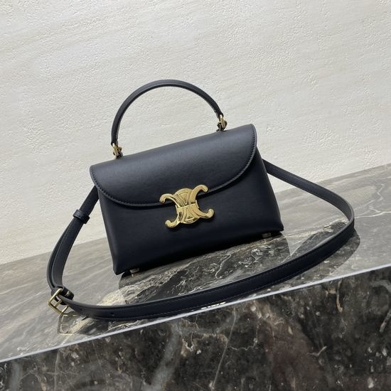 Celine TEEN NINO Smooth Glossy Leather Handbag 118113