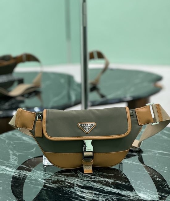 Prada Nylon Adjustable Strap Crossbody Bag 2VH176