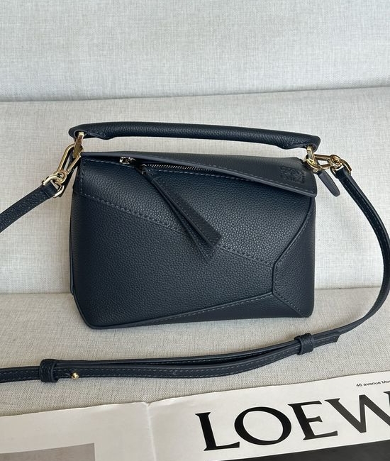 Loewe Puzzle Edge Mini Leather Handbag 3000b